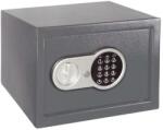 Smith And Locke Seif electronic pentru birou, 20 x 31 x 20 cm, gri
