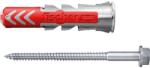 Fischer Dibluri nylon Fischer DuoPower, 10 x 50 mm, cu surub, otel, 25 buc