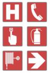 Creative Sign Set Indicatoare PSI, 6 Pictograme Creative Sign
