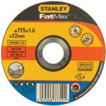 Stanley Fatmax Disc taiere inox STANLEY Fatmax STA32647-QZ, 115 x 22.2 x 1.6 mm Disc de taiere