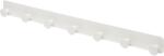GOODHOME Cuier baie GOOHOME Koros, 7 agatatoare, alb