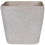 Verve Ghiveci flori VERVE, plastic, D 35 cm, bej - bricodepot - 86,90 RON