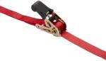 DIALL Chinga cu clichet DIALL, 25mm x 3m, 4 bucati , rosu