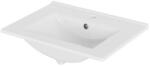 OPP1 Lavoar pe blat Aruna, ceramica, 61 x 46.5 cm, alb lucios