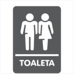 Creative Sign Indicator Toaleta Creative Sign
