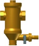 Install Pneumatex Zeparo ZUM 32 iszapleválasztó + mágnes DN32 (7893132) (7893132)