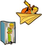 Cine Replicas Комплект значки CineReplicas Books: The Little Prince - Enchanted Storybook (CR3245)