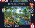 Schmidt Spiele Пъзел Schmidt от 1000 части - Островен рай (58611)