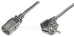 ASSMANN 250V 10A IEC C13 csatlakozó CEE 7/7 schuko 90 fok dugó 2, 5m tápkábel (DIGITUS_AK-440100-025-S) (DIGITUS_AK-440100-025-S)