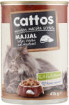 Cattos teljes értékű állateledel felnőtt macskák számára májjal 415 g