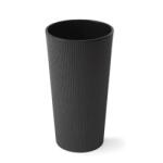 Lamela LILIA JUMPER magas virágcserép, 30 cm átmérő, 57 cm magas, grafit (1311118779)