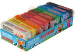 ALPINO Normál gyurma kijelző, 10 x 50 gr. /kijelző, ALPINO - 10 vegyes szín (MS-DP000202)