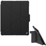 Nillkin bumper pro szilikon tabletvédő, aktív flip, ütésállóság, asztali tartó, fekete, kompatibilis: Apple IPAD Pro 13, 2025, / IPAD Pro 13, 2024 (GP-159408)