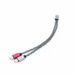 IBASSO USB 2.0 Type C Összekötő Ezüst 16cm MG-ibassoCB19C (MG-ibassoCB19C)