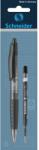 Schneider Gelion golyóstoll pót töltővel, 0, 4mm, fekete (E 0408)
