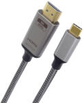 PremiumCord USB C HDMI 2.1 8K 60Hz kábel 2m (KU31HDMI22) (KU31HDMI22)