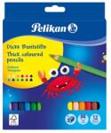 Pelikan Jumbo Színes ceruza + hegyező (700160)