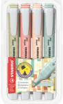 STABILO swing cool NatureCOLORS szövegmarker, 4 szín/készlet (SW275409)