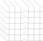 SDEPOT 20 db SDEPOT® tapétalap készlet, márványutánzat, vastagság 2mm, méretek 30x60cm, négyzet, fehér (Set20_marmura_COD_PD8810)