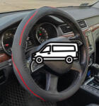 Autolife Műbőr kormányvédő 40cm 2393-40 (2393-40) - l-m-s