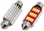 Autolife SMD-ROOF-10SMD-39 -2 2db-os 39MM Szofita Led 12V hűtőbordás CANBUS (21301) - l-m-s