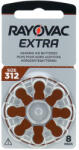 Rayovac hallókészülék elem 312