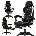  VECTOR forgó gamer szék masszírozóval és lábtartóval KO48B