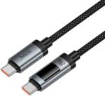 hoco. Cablu Date/Incarcare HOCO Display U148, USB-C - USB-C, 240W, 1.2m (Negru)