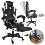 Awtools STRIKER ONE forgatható gamer szék lábtartóval - KO31B