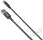 YENKEE YCU 612 BK Lightning adat- és töltőkábel - fekete