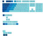 GLORIOUS Gaming GPBT Keycaps Ocean - US Layout (GLO-KB-ACC-KC-GPBT-GR-OCN-US)