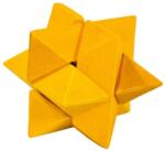 Fridolin Puzzle logic 3D din lemn Fridolin - Stea, galben (F17594)