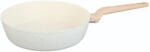 Voltz Tigaie adanca Voltz Nice OV54419E26D, 26x7 cm, Acoperire antiaderenta, Inductie, Cream (OV54419E26D)