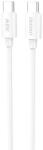 Dudao Cablu de date Dudao L4C, 2x USB-C, 30W, 1.2m, Alb (6976625331765)