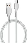 BELINE Cablu de date BELINE BLNCWC02, USB-A la USB-C, 25W, 2m, Alb (5906849662797)
