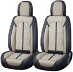 Carguard Prémium autótakarók 5 személyesre Deluxe perforált ecobőr - fekete - krémszínű