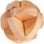 Fridolin Puzzle logic 3D din lemn Fridolin - Bilă cu trei discuri (F17703)