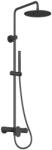 RAVAK Spring SG 098 zuhanyrendszer, matt fekete X070559 (X070559)