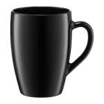 Ambition Elegáns Fekete Üveg Bögre - 380 ml