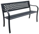 Artool Kerti Pad Monica - 125x53x77 cm, Műanyag Háttámlával