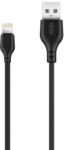 XO Cablu de date XO NB103, USB/Lightning, 2.1A, 1 m, Negru (6920680862702)