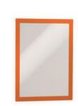 Durable Panou informativ, A4, spate autoadeziv, DURABLE "DURAFRAME®", portocaliu, 2 buc