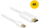 Delock Kábel mini Displayport 1.1 dugó - High Speed HDMI A dugó 4K 2m