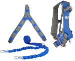MDXONE Static Ski Harness With 9' Static Rope (static-blue)