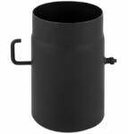 DARCO Elzárószelepes Füstcső 180mm Rövid Karral (wc-szk180-cz2-kr)