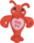FIT+FUN Valentin napi kutyajáték rózsa kötéllel/plüss homár 22cm