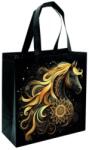 Non food Bevásárlótáska arany ló mintával 35x30 cm - 1 db