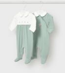 Mayoral Newborn baba ujjatlan rugdalózó 2 db - zöld 60 - answear - 18 990 Ft