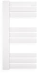 Weberg Ervin design törölközőszárító radiátor 80x40 cm (fehér)