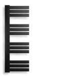 Weberg Ervin design törölközőszárító radiátor 110x40 cm (fekete)